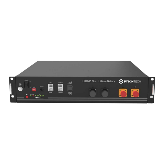 Pylontech US2000 Plus Quick Start Manual