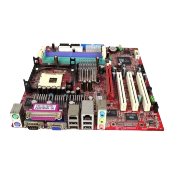MSI RS350 Quick Reference
