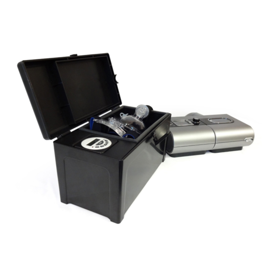 User Manuals: Better Rest SoClean CPAP Mask Deodorizer