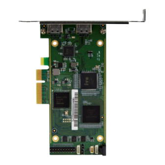 StarTech.com PEXHDCAP4K Quick Start Manual