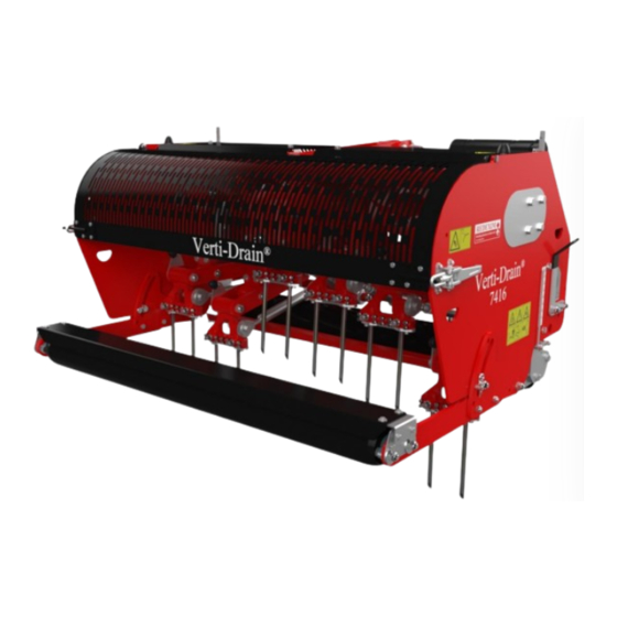 Redexim VERTI-DRAIN 7416 Manuals
