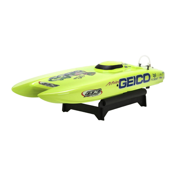 ProBoat Miss GEICO 29 Owner's Manual