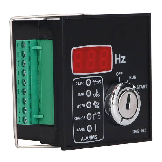 Datakom DKG-155 Installation And Operating Instructions