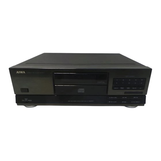 Aiwa DX-D91 Service Manual