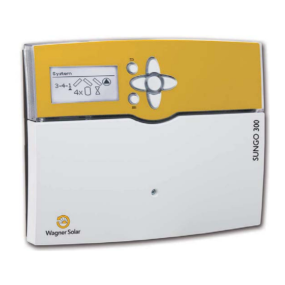 wagner solar SUNGO 300 Manual