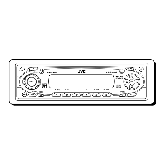 JVC KD-S901R Instructions Manual