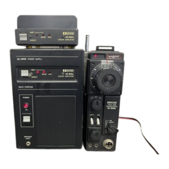 Icom IC-3PC Instruction Manual