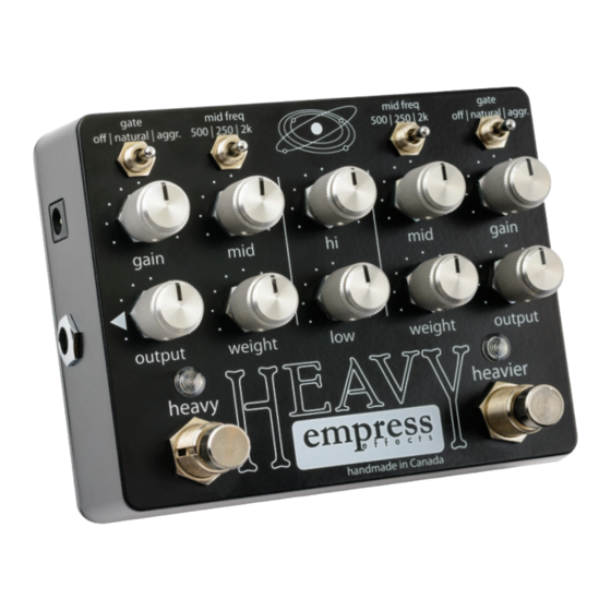 Empress Effects Heavy User Manual