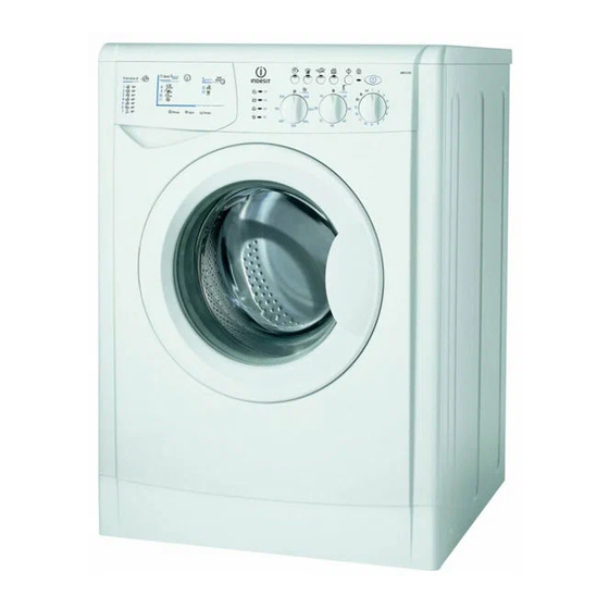 Indesit WIXL 86 Instructions For Use Manual