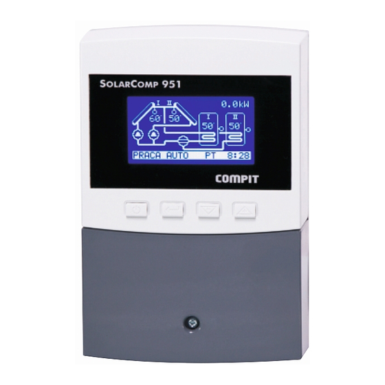 Compit SOLARCOMP 951 Installation And Operating Instructions Manual
