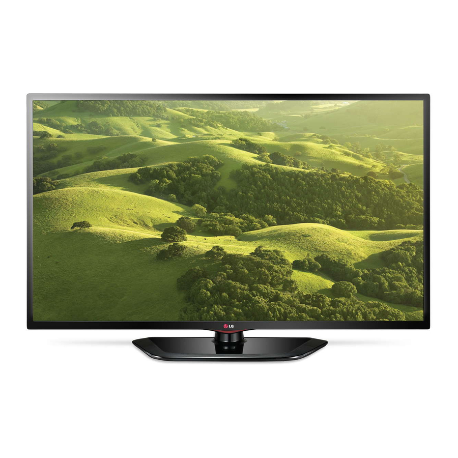 LG 42LN5400-CA Owner's Manual