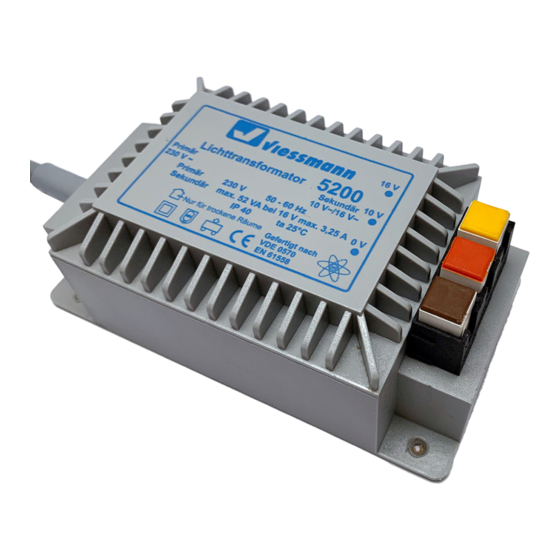 Viessmann 5270 Operation Manual