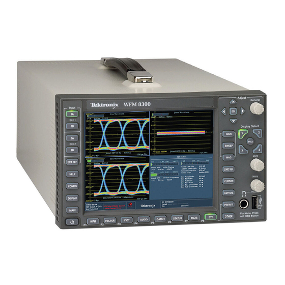 Tektronix WFM 8300 How-To Manual