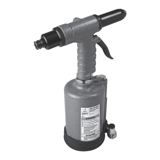 Sunex Tools SNAPP SX1819T Operating Instructions
