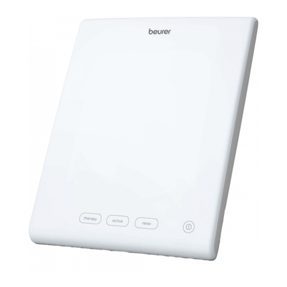 Beurer TL 45 Perfect Day Instructions For Use Manual