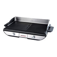 Gastroback Design Table-Top Grill Advanced Pro BBQ Operating Instructions Manual