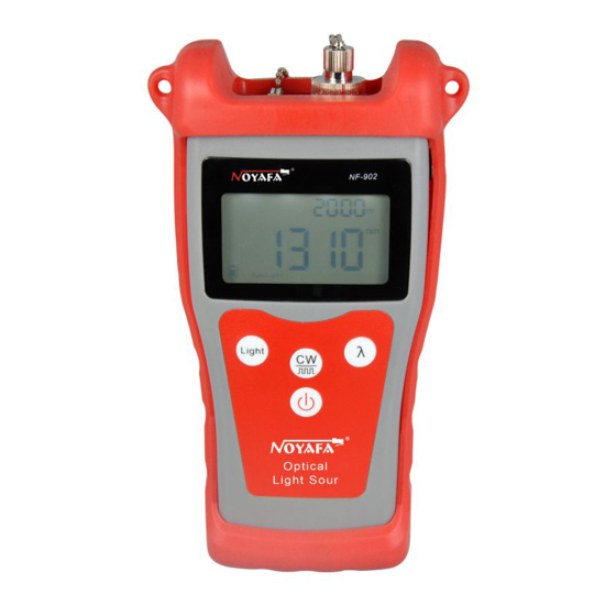 NOYAFA NF-902 Instruction Manual