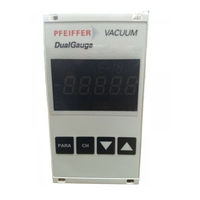 Pfeiffer Vacuum DualGauge TPG 262 Operating Instructions Manual