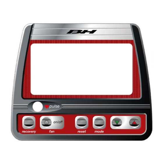 BH FITNESS H8702 Manual