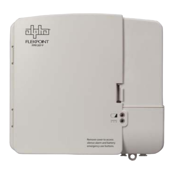 Alpha FlexPoint FPR1207-F Quick Start Manual