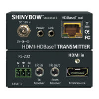 Shinybow USA SB-6333R3 Instruction Manual