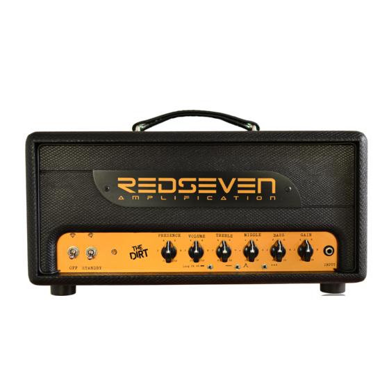 RedSeven Amplification The Dirt User Manual