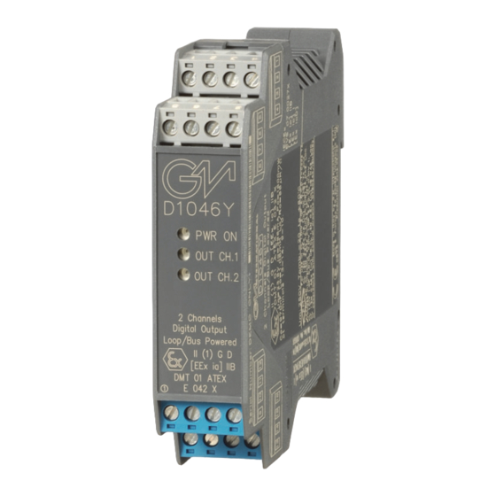GMI D1046Y Instruction Manual