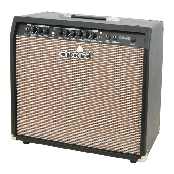 Chord CG-60 User Manual
