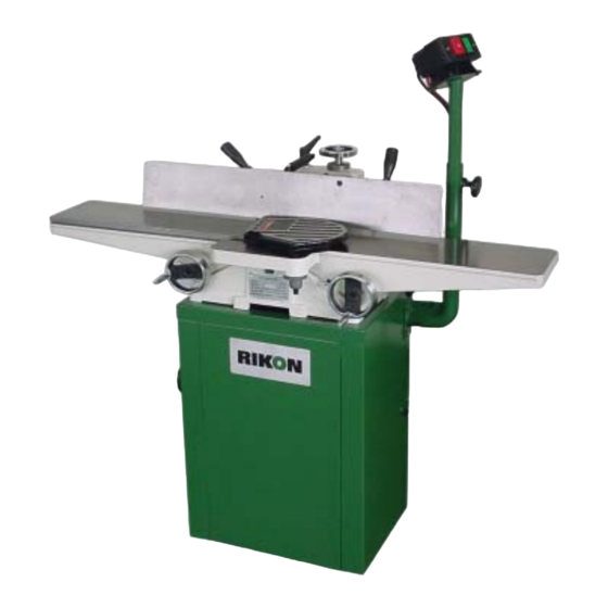 Rikon Power Tools 20-110 Owner's Manual