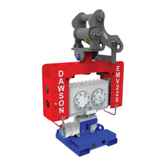 Dawson EMV-220 METRIC Operator's Instructions/Spare Parts List