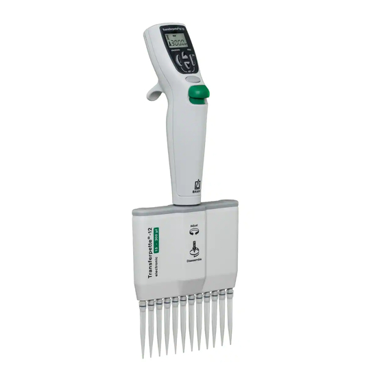 BRAND Transferpette Series Operating Manual