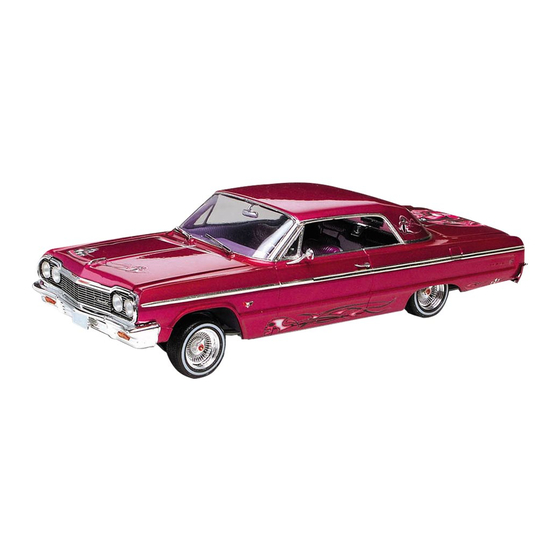 REVELL FOOSE DESIGN 64 CHEVY IMPALA Manual