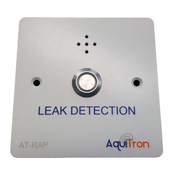 aquilar AquiTron AT-RAP-230 Installation & Operation Instructions