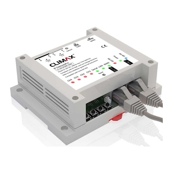 Climax IP GatewayPro Installation Manual