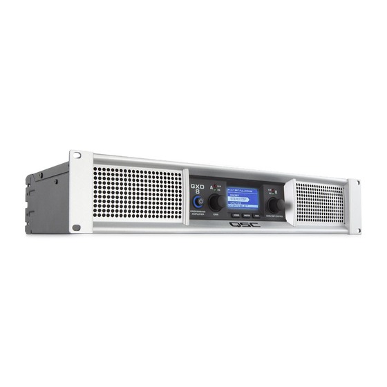 QSC GXD 8 User Manual