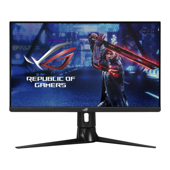 Asus ROG STRIX XG27AQM Manuals