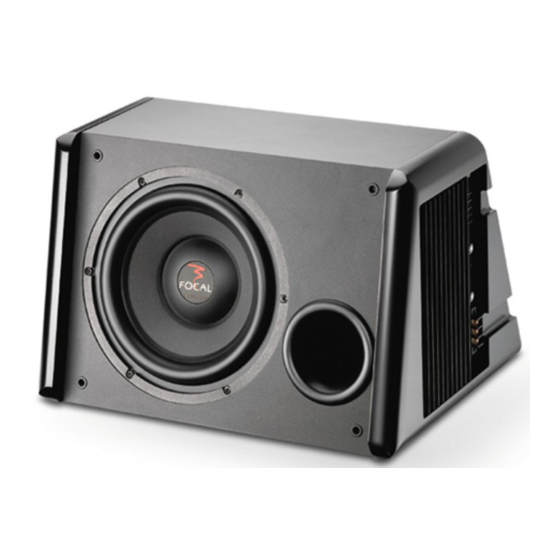 Focal BombA 27 V1 User Manual