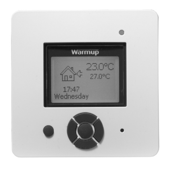 Warmup WA-XSTAT-V Programmable Thermostat Manuals