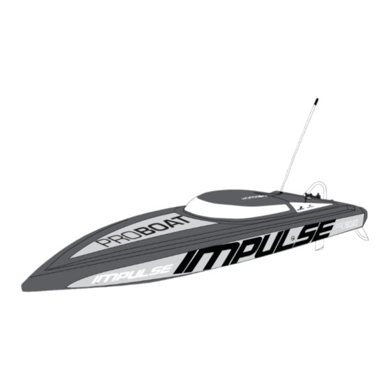 ProBoat Impulse 31 PRB08008 Owner's Manual