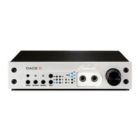 Benchmark DAC2 D Instruction Manual