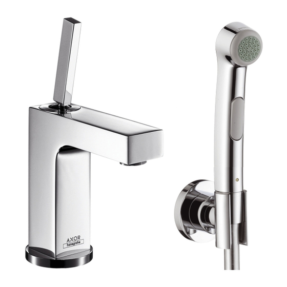 Hansgrohe Axor Starck 10300000 Instructions For Use/Assembly Instructions
