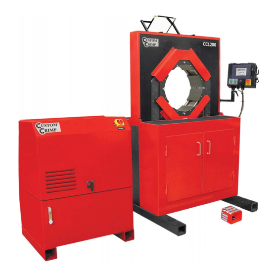 Custom Crimp CC1200 Operator's Manual