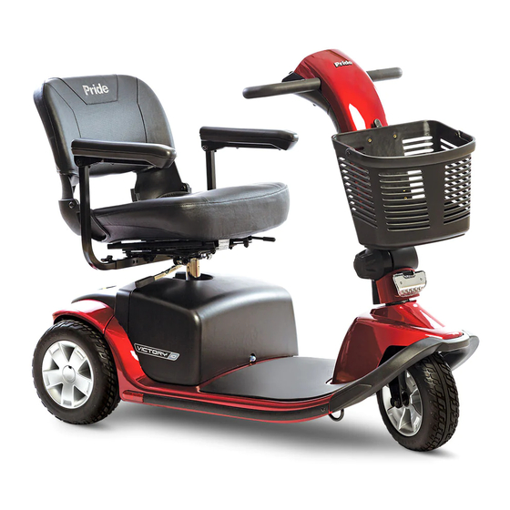 Pride Wheelchair/Scooter Lift SC610 SC710 Specifications