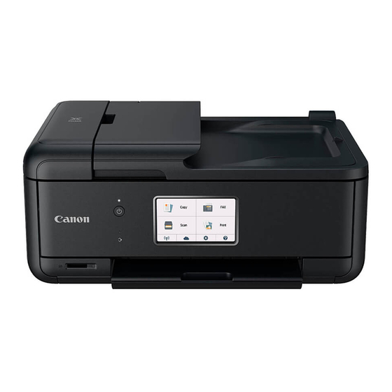 Canon PIXMA TR8560 Manuals