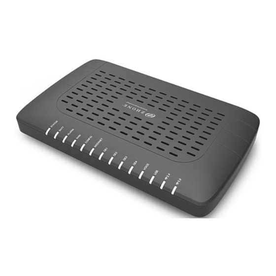 Zhone zNID 24 Series Hardware Installation Manual