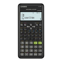 Casio V.P.A.M fx-991 Manual