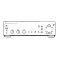 Pioneer A-303 Operating Instructions Manual