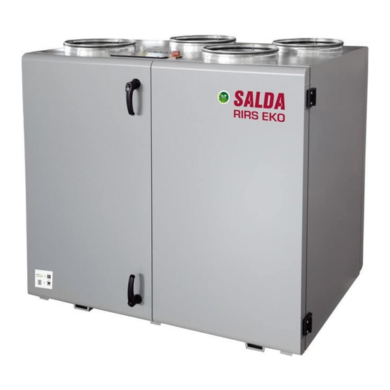 Salda RIRS 1200 V EKO 3.0 Mounting And Installation Instruction