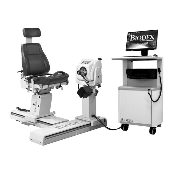 biodex SYSTEM 4 Instructions For Use Manual