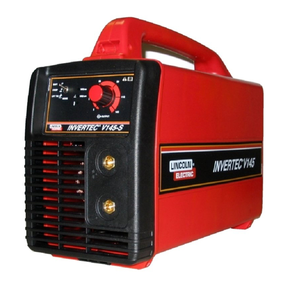 Lincoln INVERTEC V145-S Manuals
